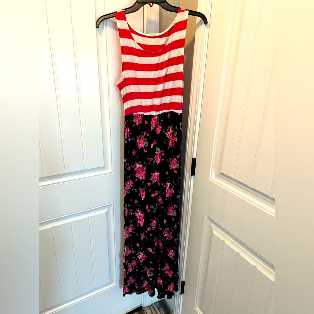 Women’s 12pm Mon Ami Casual Maxi Dress Size M